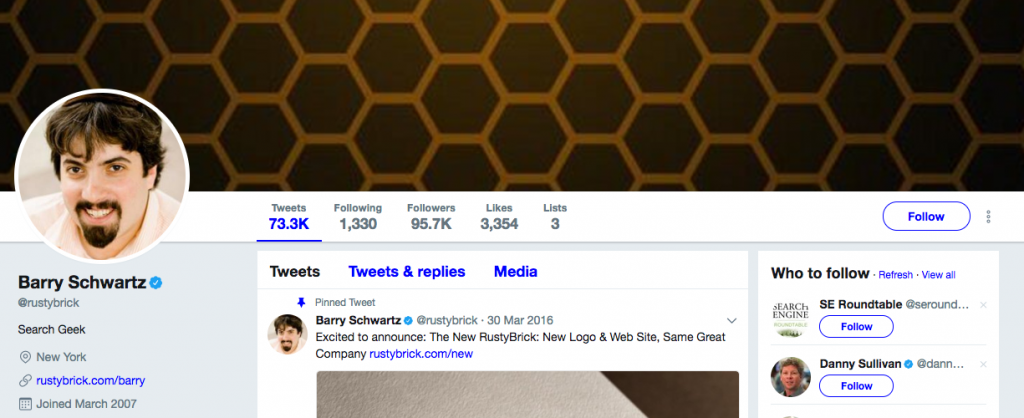 Barry Schwartz Top SEO Influencer