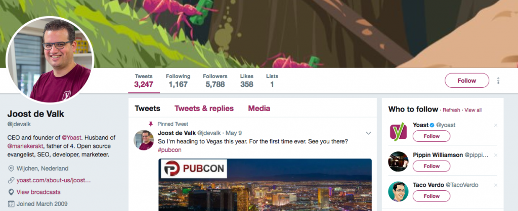 Joost de Valk Top SEO Influencer