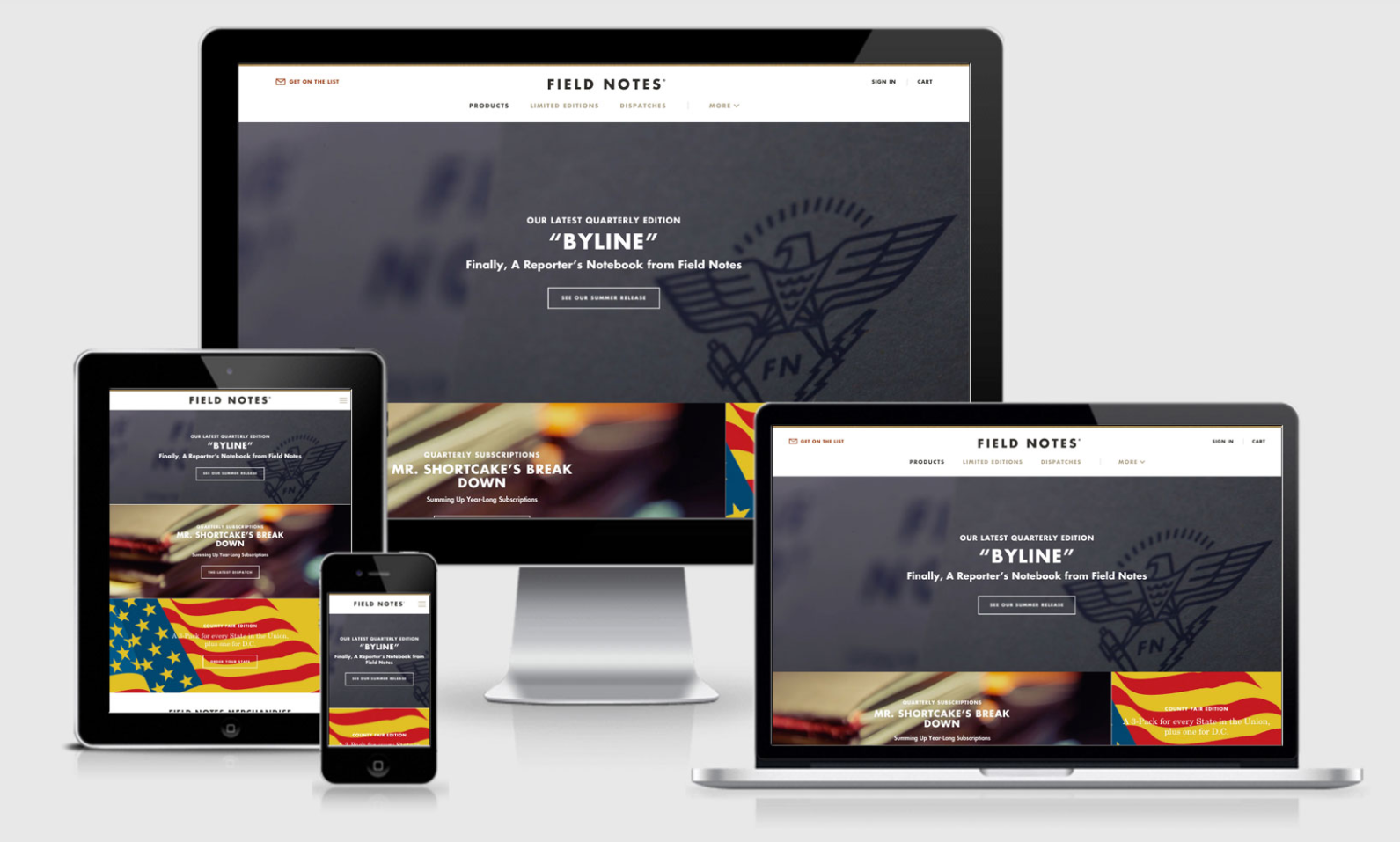 Content Marketing Design Example Responsiveness