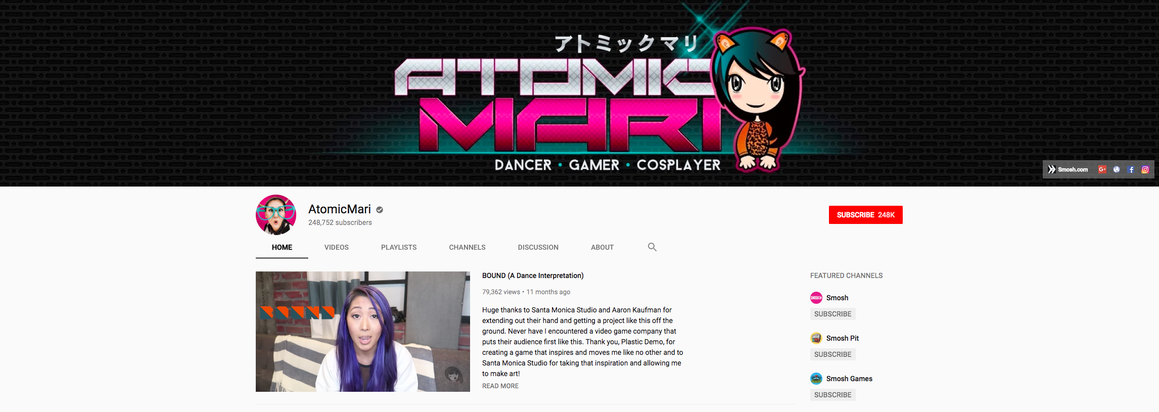 AtomicMari Top Gaming Influencer