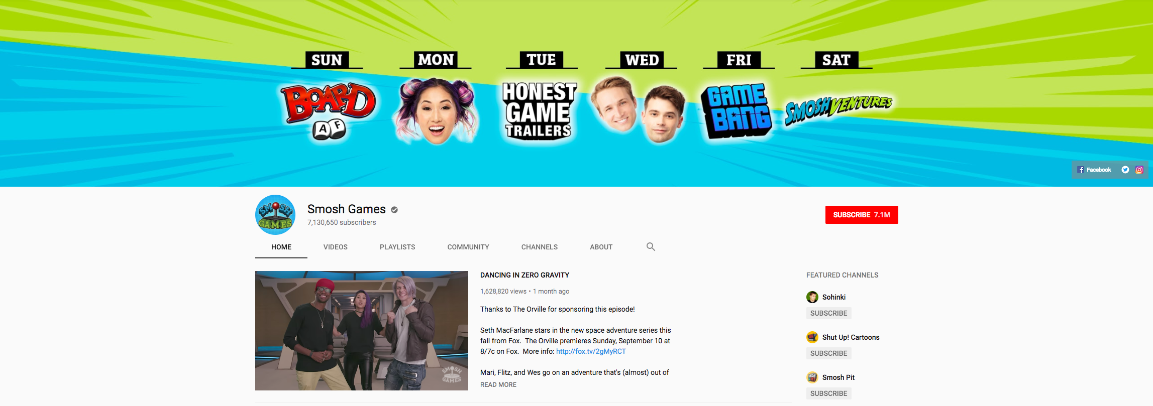 Smosh Games Top Gaming Influencers