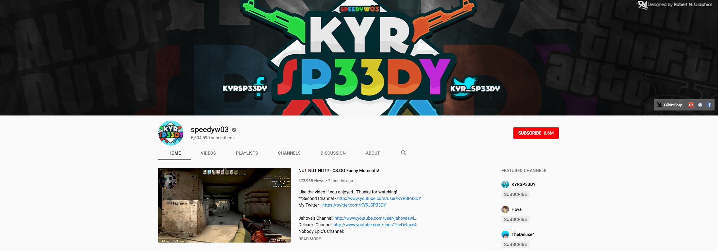 speedyw03 Top Gaming Influencers