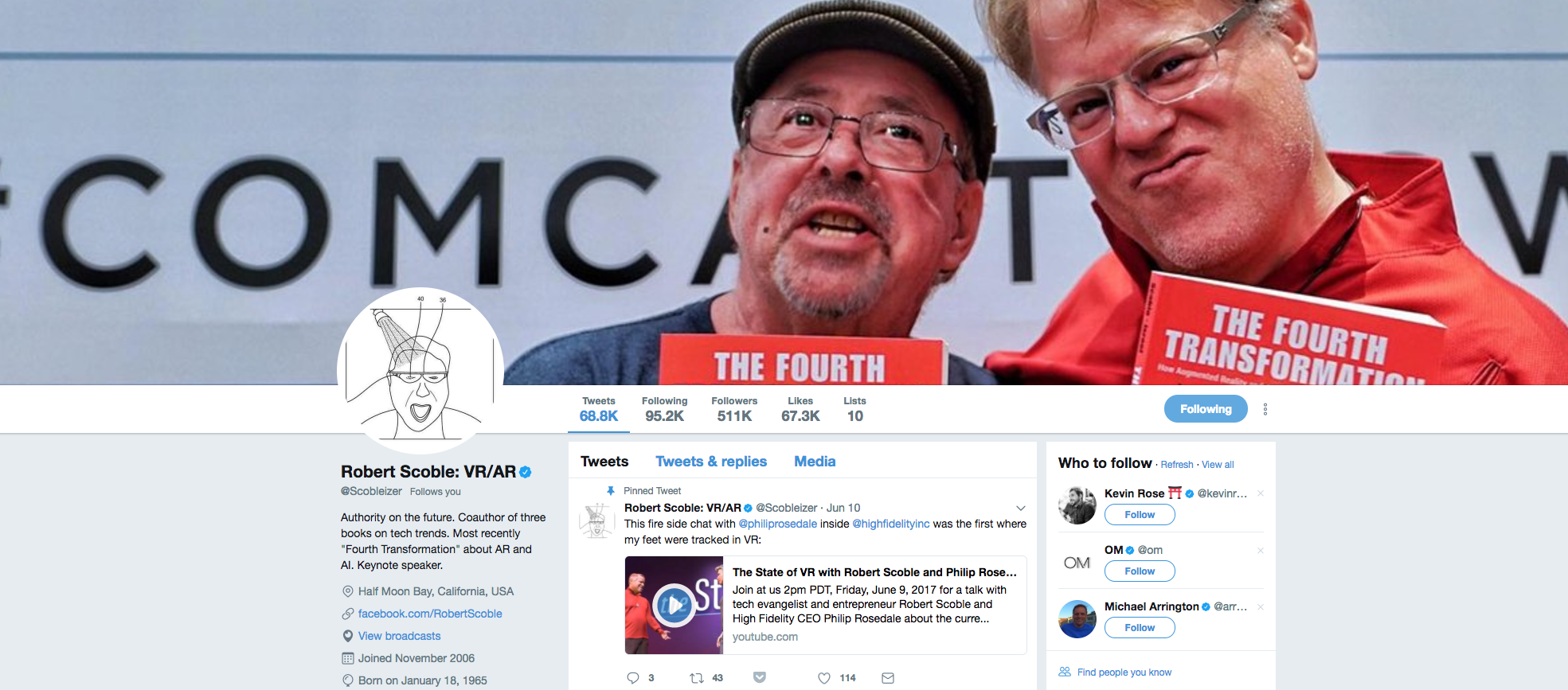Robert Scoble: VR/AR Influencer