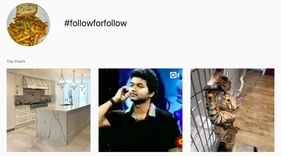 #followforfollow Trending Instagram Hashtags
