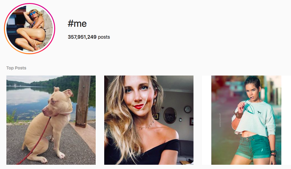 #me Trending Instagram Hashtags