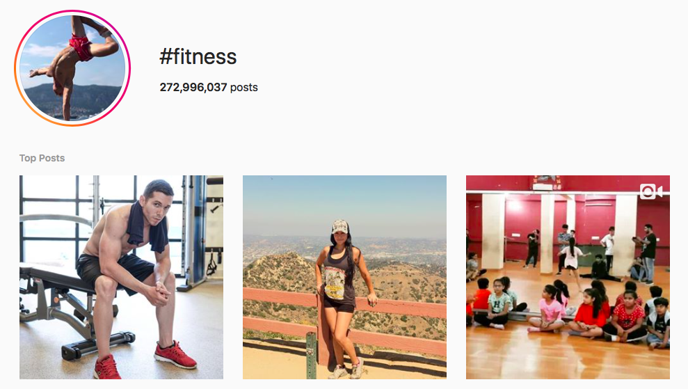 #fitness Trending Instagram Hashtags