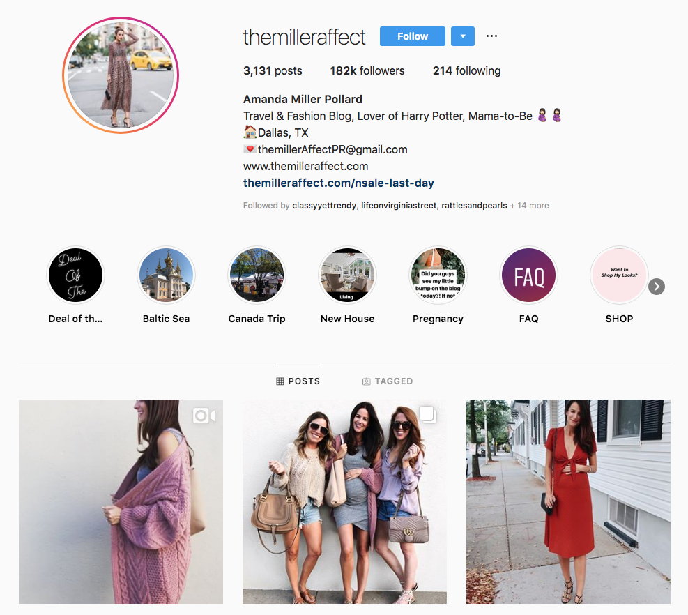 Amanda Miller Pollard Top Dallas Social Media Influencers