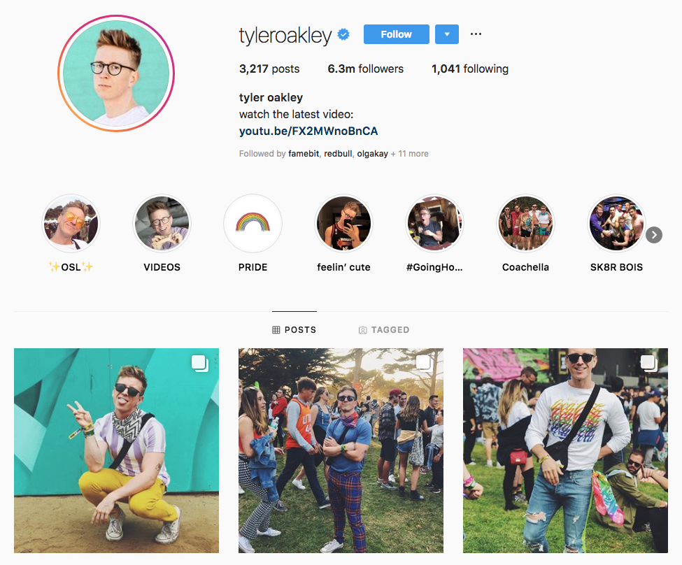 tyler Oakley Top Los Angeles Social Media Influencers