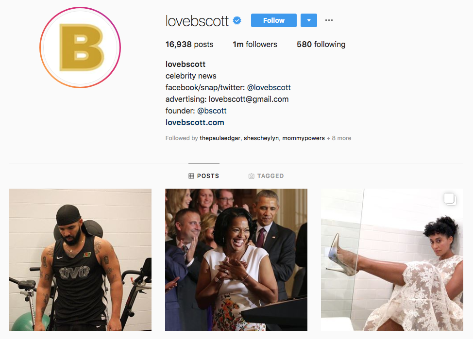 b Scott Top Los Angeles Social Media Influencers