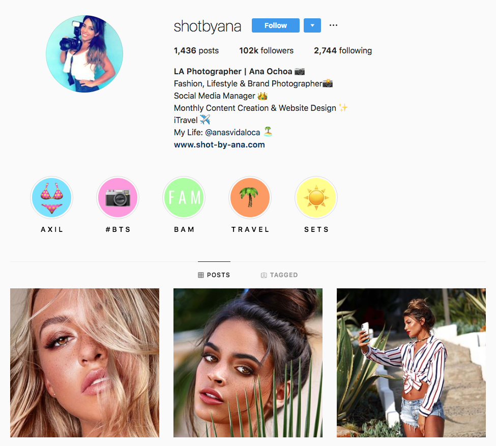 Ana Ochoa Top Los Angeles Social Media Influencers